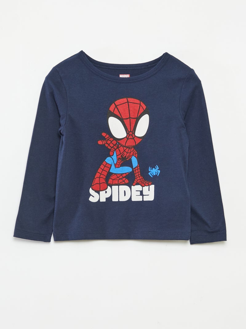 Conjunto de pijama largo 'Spider-Man' - 2 piezas Azul - Kiabi