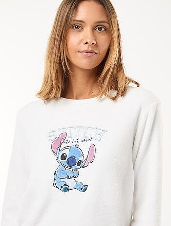 Conjunto de pijama largo 'Tic Tac' 'Disney' en polar - 2 piezas
