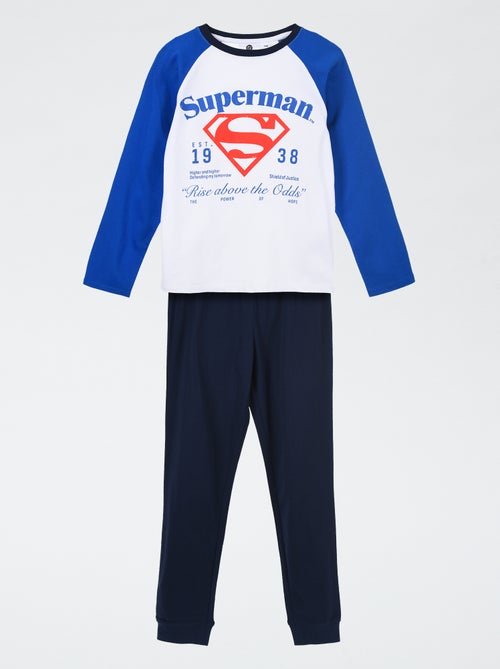 Conjunto de pijama largo 'Superman' 'DC Comics' - 2 piezas - Kiabi