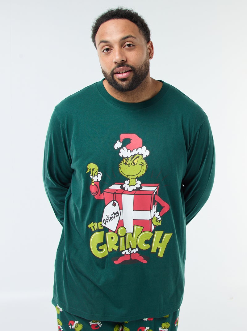 Conjunto de pijama largo 'The Grinch' - 2 piezas Verde - Kiabi