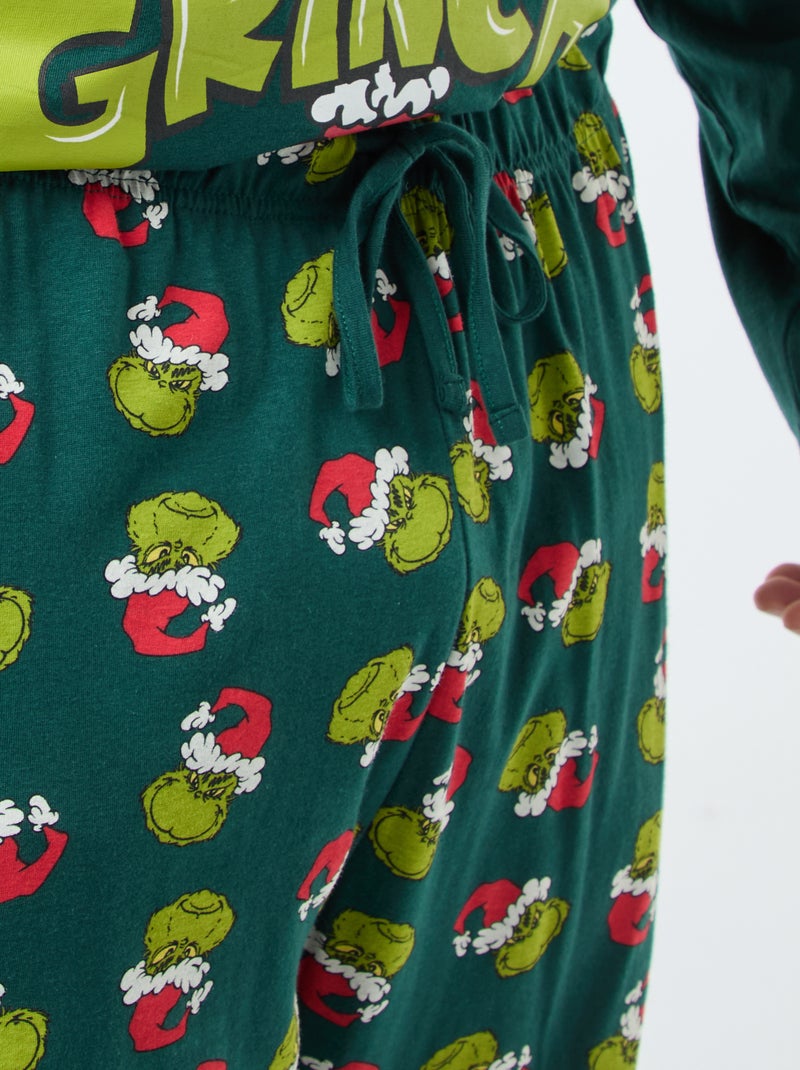 Conjunto de pijama largo 'The Grinch' - 2 piezas Verde - Kiabi