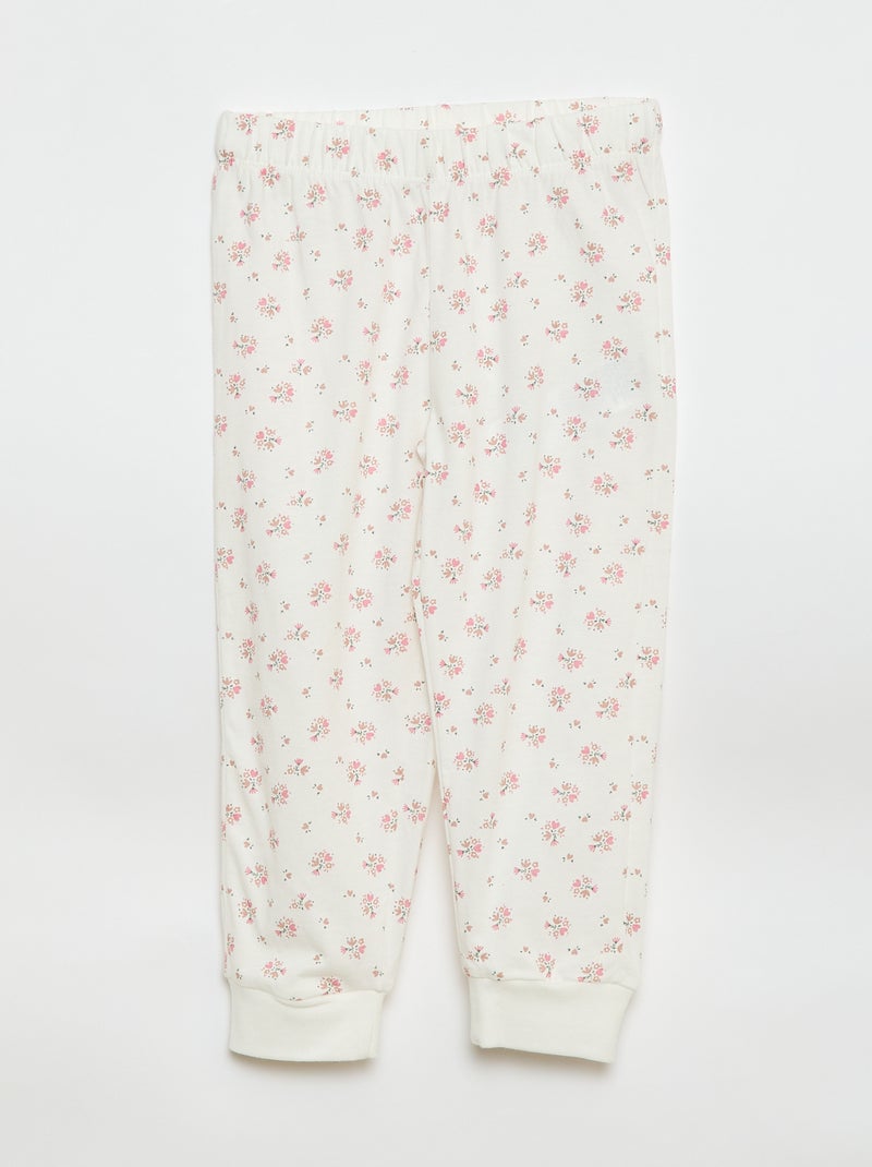 Conjunto de pijama largo 'Tic Tac' 'Disney' - 2 piezas Rosa - Kiabi
