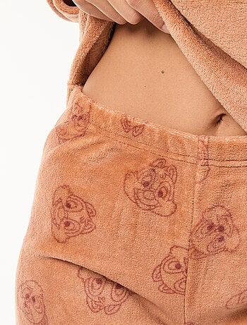 Conjunto de pijama largo 'Tic Tac' 'Disney' en polar - 2 piezas