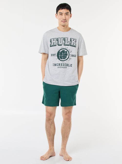 Conjunto de pijama 'Marvel' 'Hulk' de algodón - Kiabi