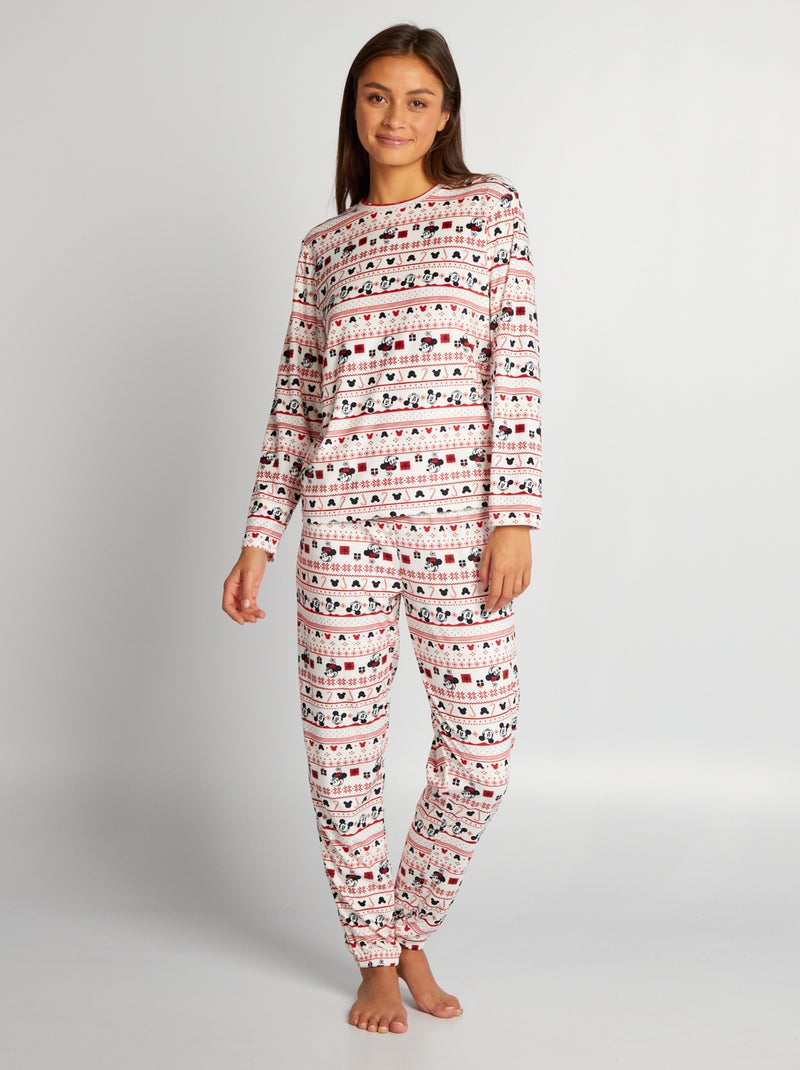 Conjunto de pijama 'Mickey' - 2 piezas BLANCO - Kiabi