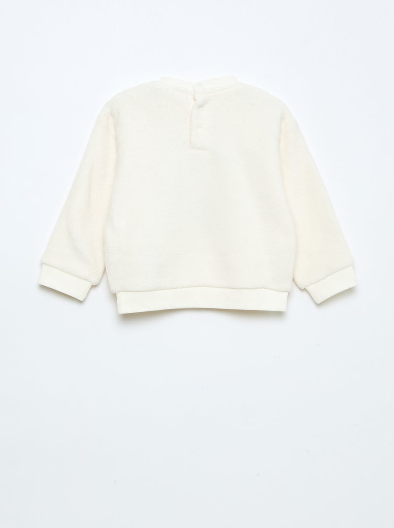 Conjunto de pijama 'Miffy' en polar Blanco - Kiabi