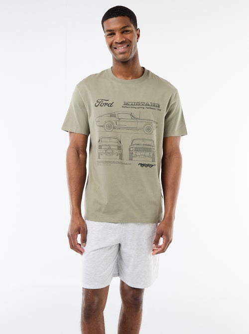 Conjunto de pijama "Mustang" - 2 piezas - Kiabi