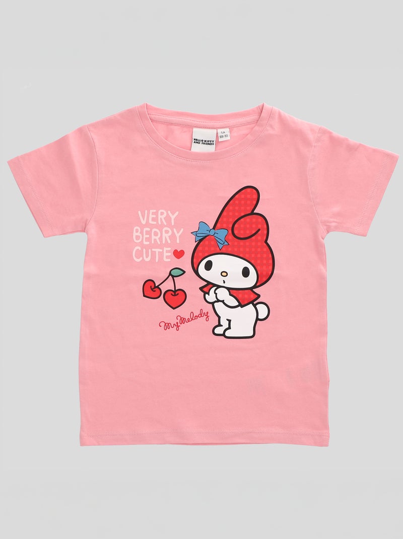 Conjunto de pijama 'My melody' de algodón Rosa - Kiabi