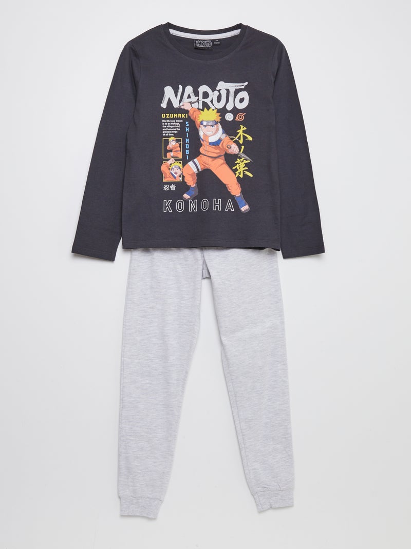 Conjunto de pijama 'Naruto' GRIS - Kiabi