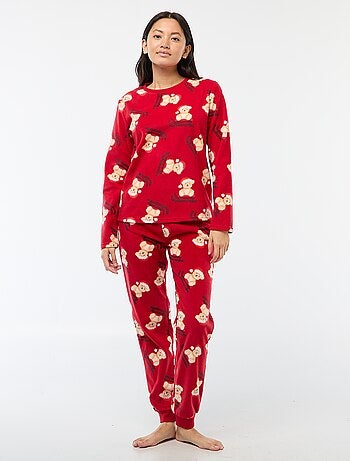 Conjunto de pijama 'Navidad' micropolar