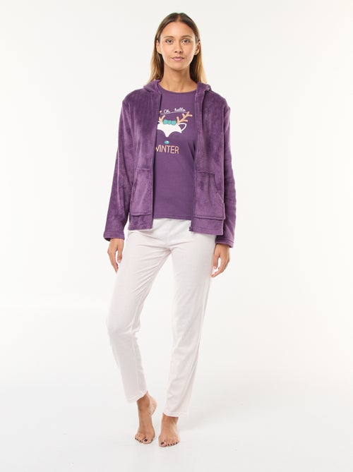 Conjunto de pijama navideño - 3 piezas - Kiabi
