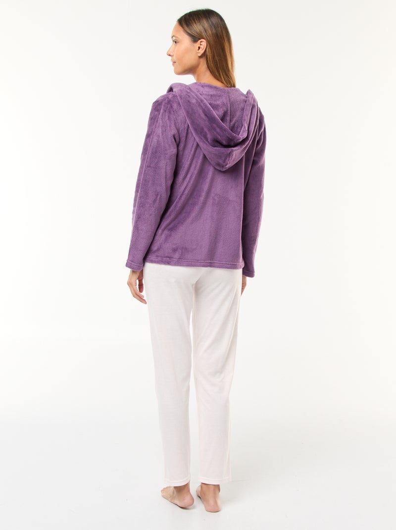 Conjunto de pijama navideño - 3 piezas Purpura - Kiabi