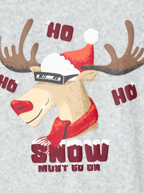 Conjunto de pijama navideño con gorro - Kiabi