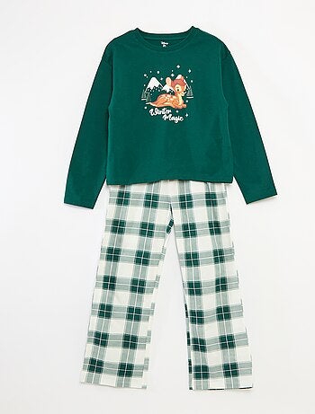 Conjunto de pijama navideño 'Disney' 'Frozen' en punto de algodón