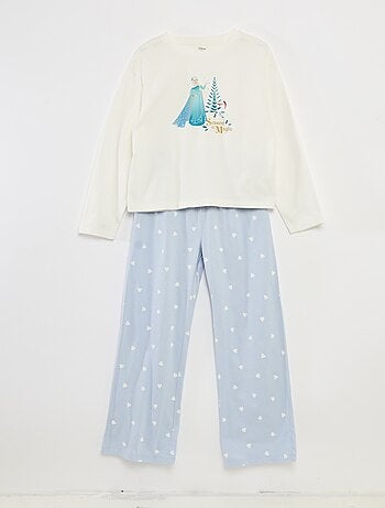 Conjunto de pijama navideño 'Disney' 'Frozen' en punto de algodón