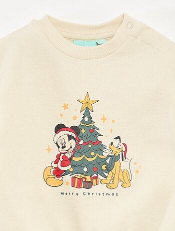 Conjunto de pijama navideño 'Disney' 'Mickey' de algodón