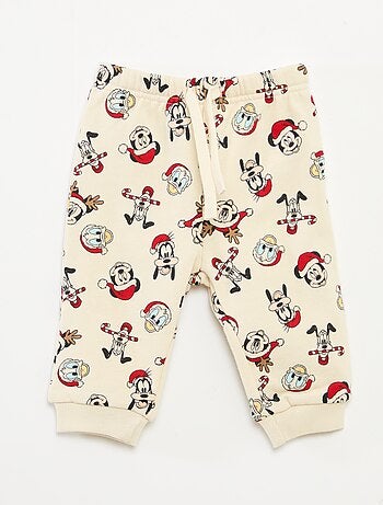 Conjunto de pijama navideño 'Disney' 'Mickey' de algodón