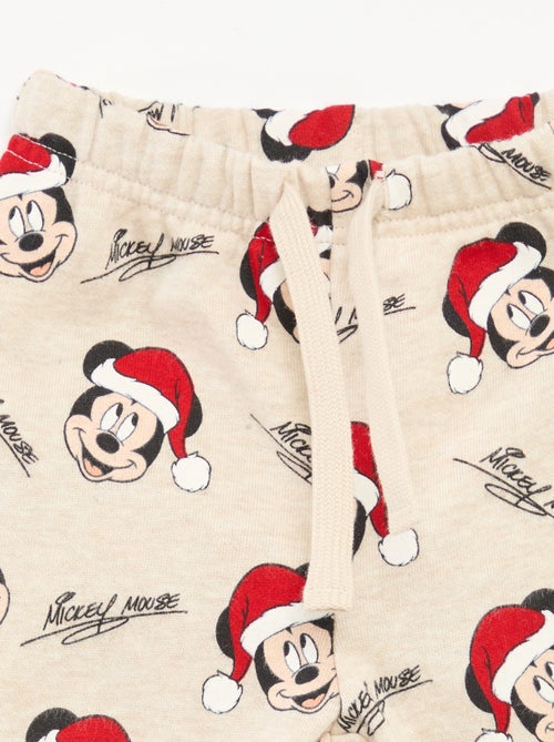 Conjunto de pijama navideño 'Disney' 'Mickey' de algodón - Kiabi