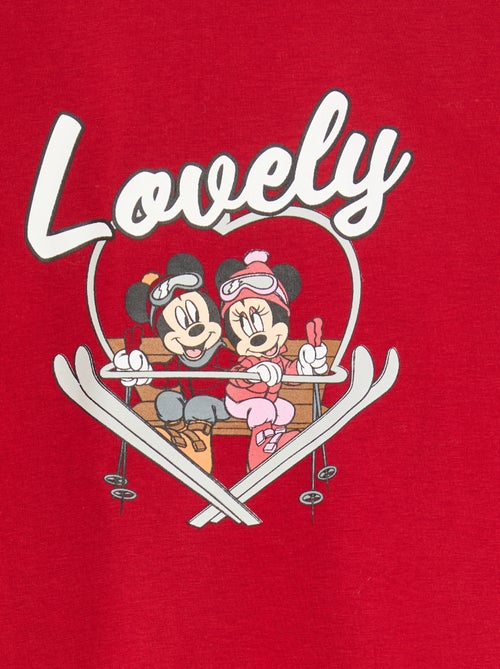 Conjunto de pijama navideño 'Disney' 'Minnie' en punto de algodón - Kiabi