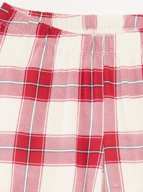 Conjunto de pijama navideño 'Disney' 'Minnie' en punto de algodón - Kiabi