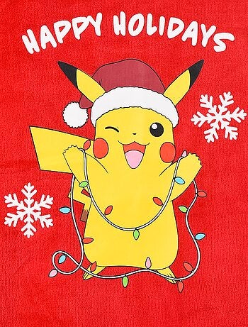 Conjunto de pijama navideño 'Pokémon'