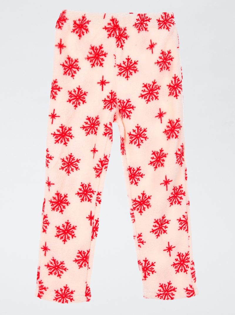 Conjunto de pijama navideño 'Stitch' 'Disney' Rojo - Kiabi