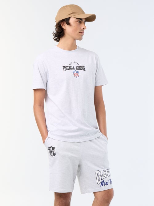 Conjunto de pijama 'NFL' camiseta + pantalón corto - 2 piezas - Kiabi