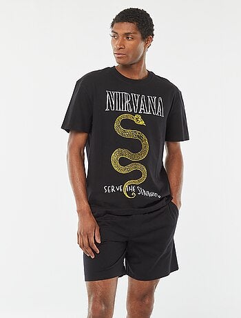 Conjunto de pijama 'Nirvana' Pantalón corto + camiseta - 2 piezas