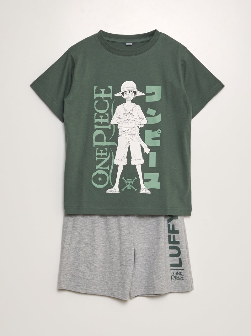 Conjunto de pijama 'One Piece' - 2 piezas VERDE - Kiabi