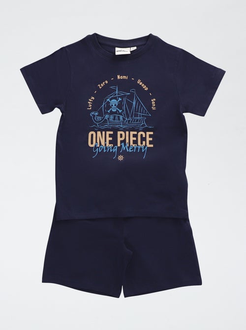 Conjunto de pijama 'One Piece' de algodón - Kiabi