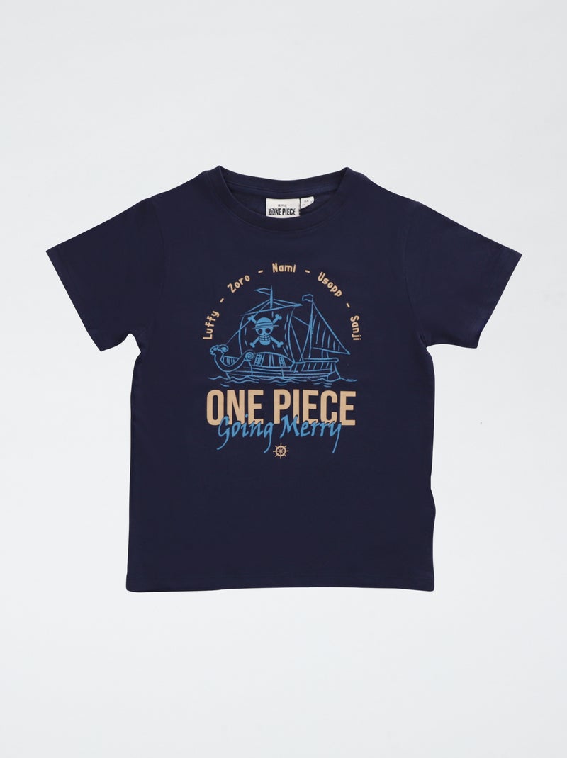 Conjunto de pijama 'One Piece' de algodón Gris - Kiabi