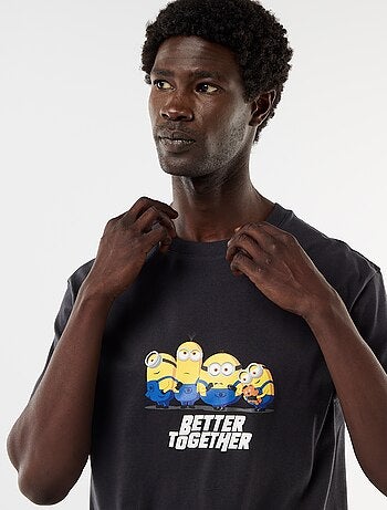 Conjunto de pijama Pantalón corto + camiseta 'Minions' - 2 piezas