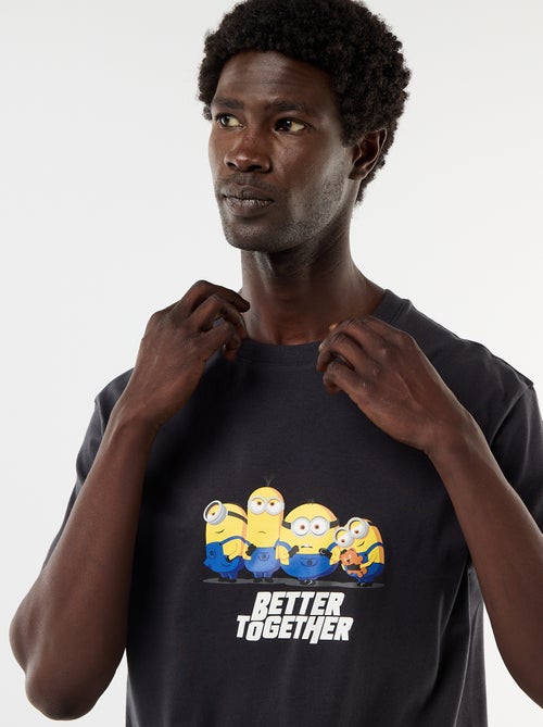 Conjunto de pijama Pantalón corto + camiseta 'Minions' - 2 piezas - Kiabi