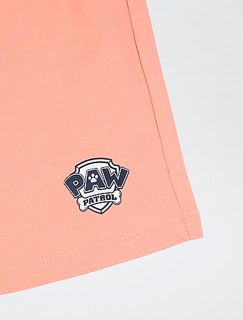 Conjunto de pijama Pantalón corto + camiseta 'Patrulla Canina' - 2 piezas