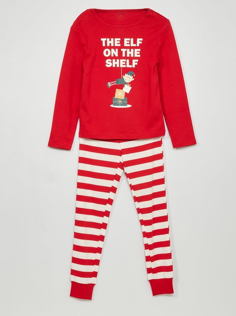 Conjunto de pijama Pantin ROJO - Kiabi