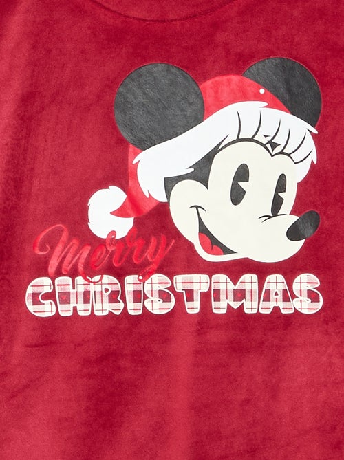 Conjunto de pijama para niña 'Disney' 'Navidad' de terciopelo - Kiabi