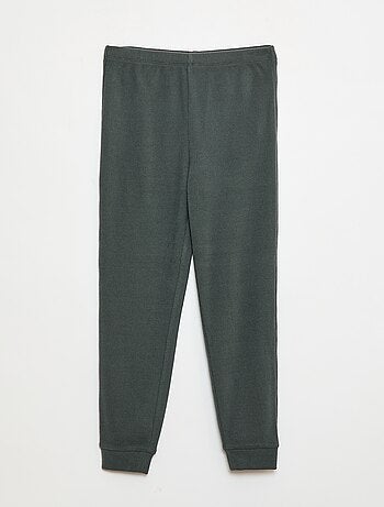 Conjunto de pijama parte de arriba + pantalón de felpa