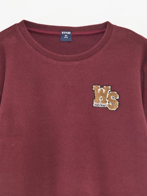 Conjunto de pijama parte de arriba + pantalón de felpa - Kiabi