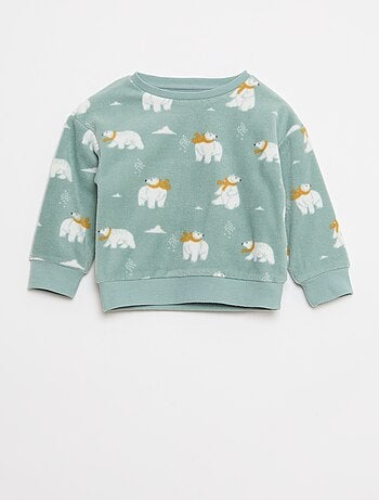 Conjunto pijama polar: camiseta + pantalón
