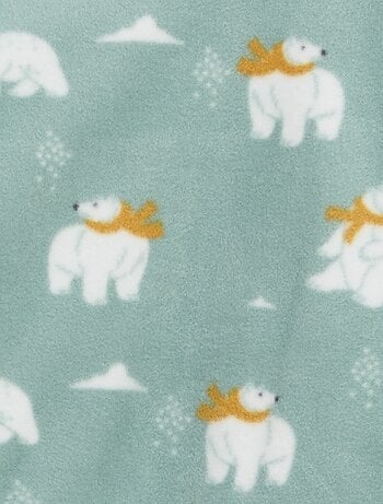 Conjunto pijama polar: camiseta + pantalón
