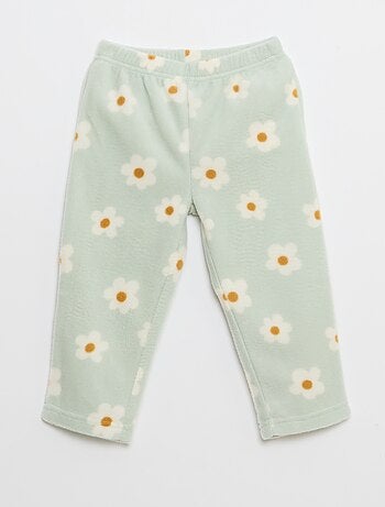 Conjunto pijama polar: camiseta + pantalón