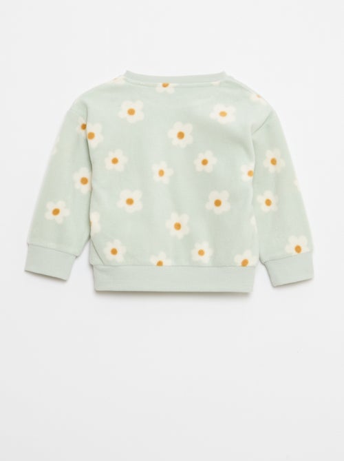 Conjunto de pijama: parte de arriba + pantalón polar - Kiabi