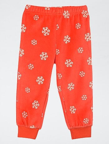 Conjunto de pijama 'Patrulla Canina' de camiseta de manga larga + pantalón de terciopelo - 2 piezas