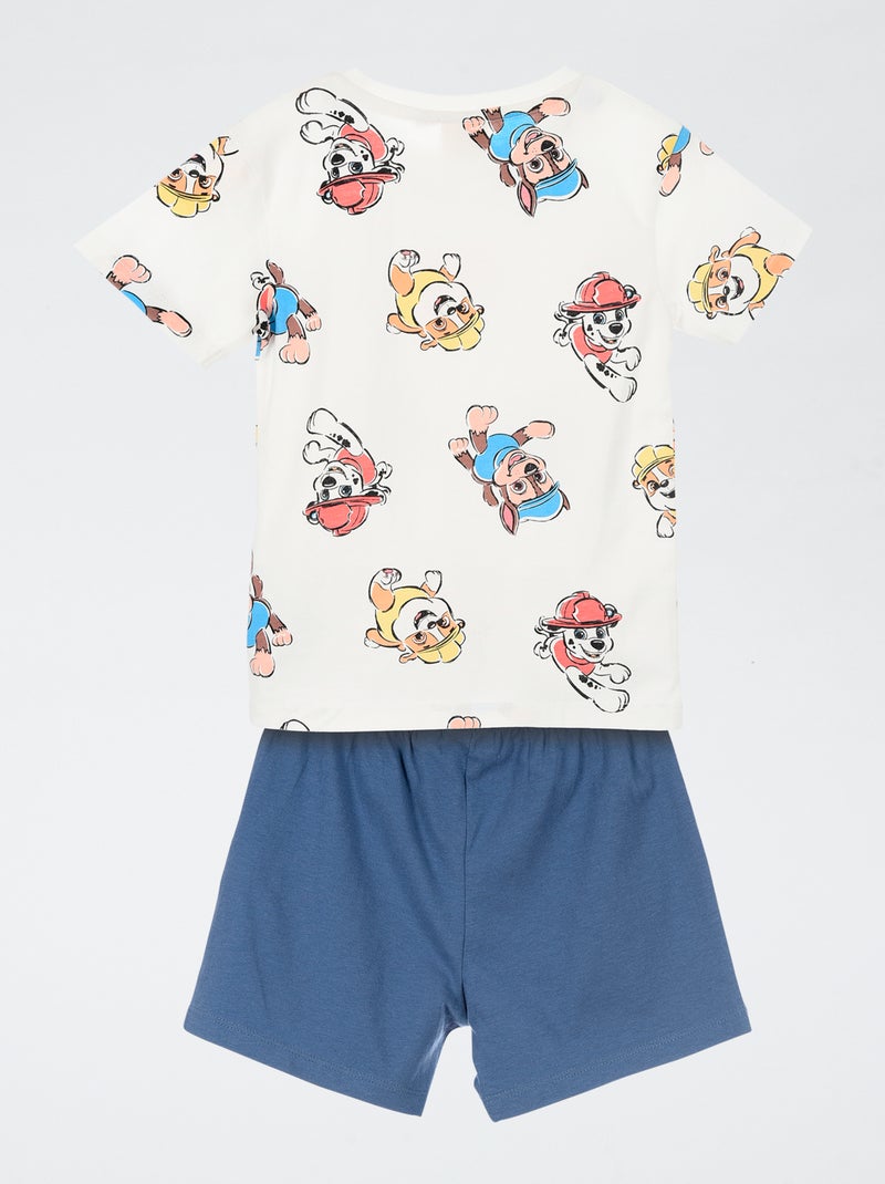 Conjunto de pijama 'Patrulla Canina' estampado integral en algodón Gris - Kiabi