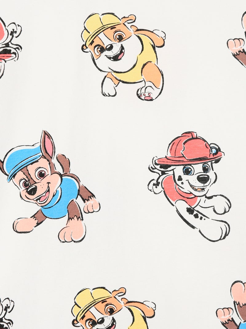 Conjunto de pijama 'Patrulla Canina' estampado integral en algodón Gris - Kiabi