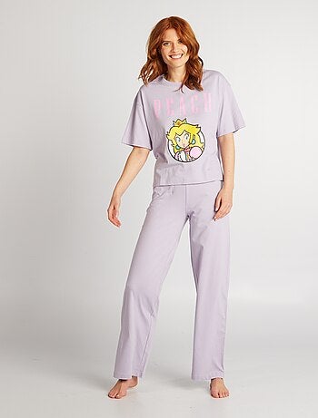 Conjunto de pijama 'Peach' 'Nintendo' camiseta + pantalón - 2 piezas