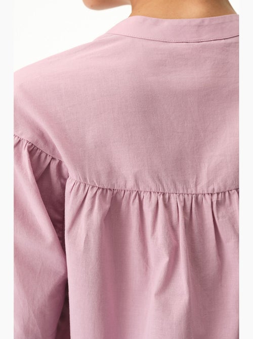 Conjunto de pijama petal de manga corta y short penti - Kiabi Conjunto de pijama petal de manga corta y short penti - Kiabi