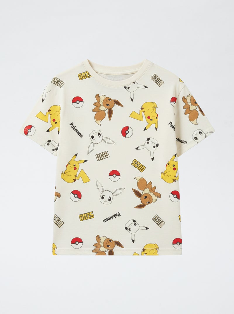 Conjunto de pijama 'Pokémon' de algodón Azul - Kiabi