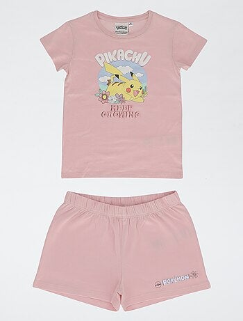 Conjunto de pijama 'Pokémon' en punto de algodón