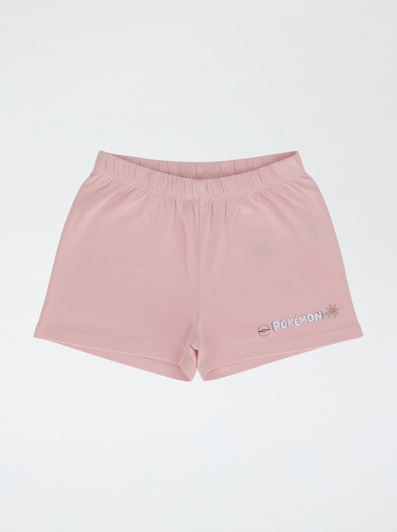 Conjunto de pijama 'Pokémon' en punto de algodón Rosa - Kiabi